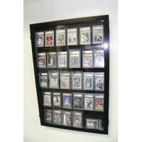 PSA for all Graded Sport Cards Display Case DEEP Holds 30 PSA / Beckett Cards   330588527952